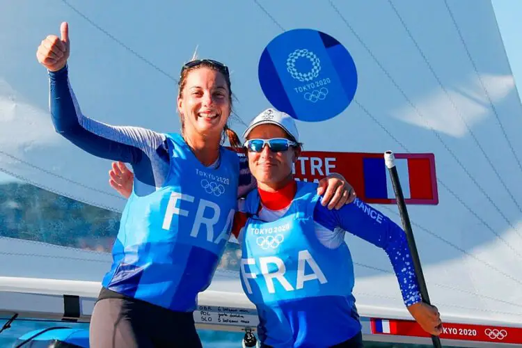 Camille Lecointre et Aloise Retornaz  - Photo by Icon Sport