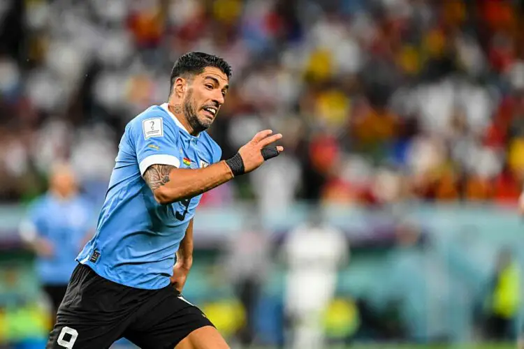 Luis Suarez (Uruguay) (Photo by Harry Langer/DeFodi Images/Icon Sport)