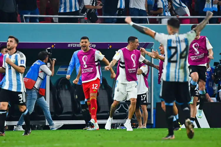 Geronimo Rulli avec l'Argentine - Photo by Icon Sport