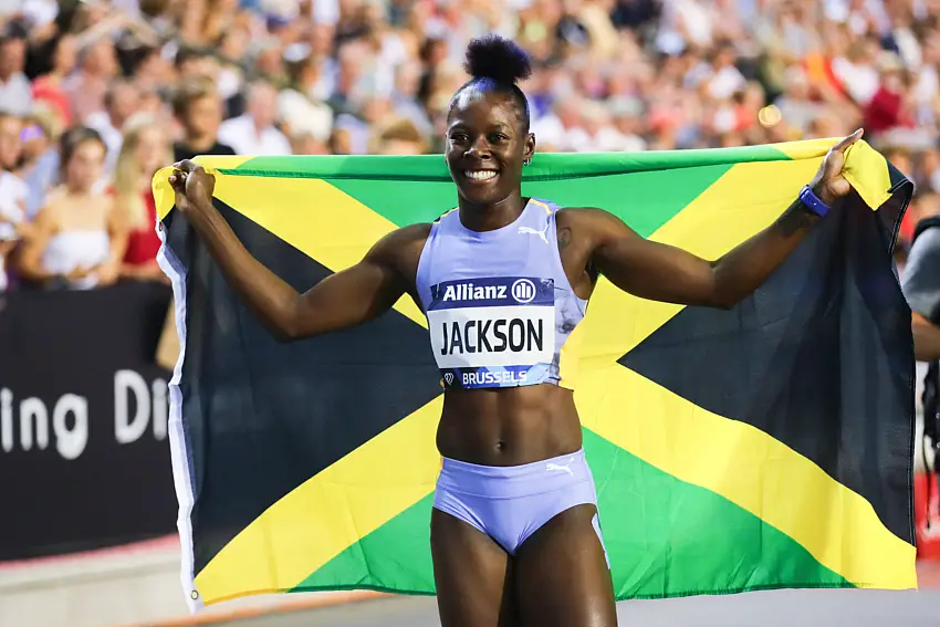 JO 2024 : grosse frayeur pour Shericka Jackson double championne du monde du 200m
