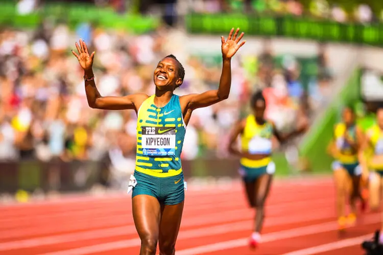 Faith Kipyegon - Photo by Icon Sport