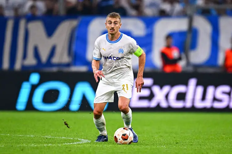 Valentin Rongier avec l'OM (Photo by Baptiste Fernandez/Icon Sport)