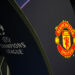 Manchester United badge detail before the UEFA Champions League Group A match at the Parken Stadium, Copenhagen. Picture date: Wednesday November 8, 2023. - Photo by Icon sport   - Photo by Icon Sport