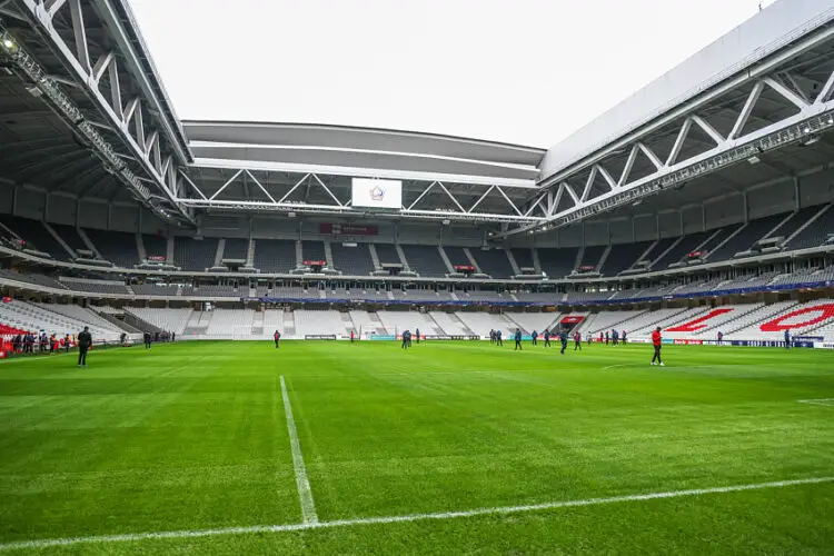 Illustration general view of Stadium Pierre-Mauroy prior the French Cup match between LOSC Lille and Golden Lion FC at Stade Pierre-Mauroy on January 6, 2024 in Lille, France. (Photo by Johnny Fidelin/Icon Sport)   - Photo by Icon Sport