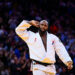 Teddy RINER of France celebrates after the +100kg final fight during the Paris Grand Slam 2024, Day 3 at AccorHotels Arena on February 4, 2024 in Paris, France. (Photo by Baptiste Fernandez/Icon Sport)   - Photo by Icon Sport