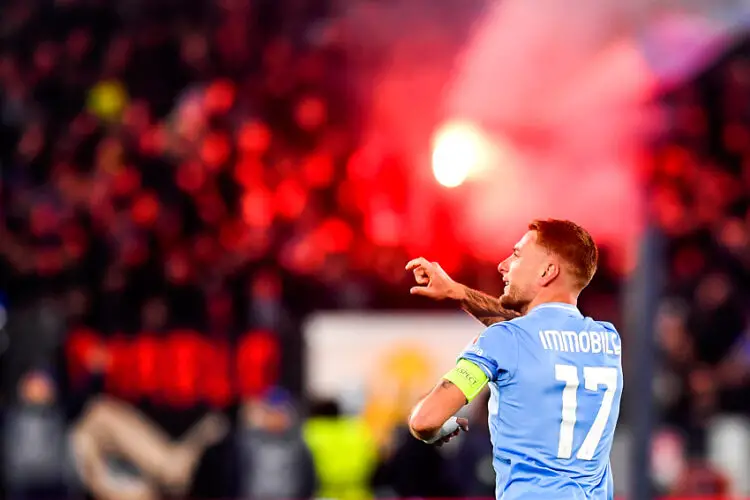 Ciro Immobile avec la Lazio - Photo by Icon Sport