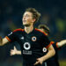 Dean Huijsen (AS Roma) Torjubel, jubelt nach seinem Treffer zum 0:1 waehrend des Spiels der Serie A Tim zwischen Frosinone Calcio vs AS Roma , Benito Stirpe Stadion am 18. February 2024 in Frosinone, Italien. (Foto von Matteo Ciambelli / DeFodi Images) Dean Huijsen (AS Roma) celebrates after scoring his team's first goal during the Serie A Tim match between Frosinone Calcio vs AS Roma at Benito Stirpe Stadium on February 18, 2024 in Frosinone, Italy. (Photo by Matteo Ciambelli / DeFodi Images) - Photo by Icon Sport   - Photo by Icon Sport