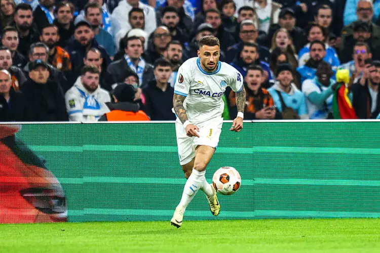 Jonathan Clauss avec l'OM en 2024 - Photo by Icon Sport