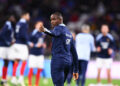 Moussa Diaby avec les Bleus   - Photo by Icon Sport