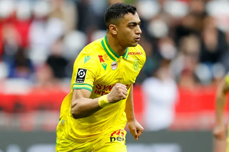 Mostafa Mohamed avec le FC Nantes (Photo by Loic Baratoux/FEP/Icon Sport)