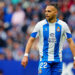 Martin Braithwaite of RCD Espanyol during the La Liga Hypermotion, date 34 between RCD Espanyol and Albacete Balompie played at Stage Front Stadium on April 7, 2024 in Barcelona, Spain. (Photo by Bagu Blanco / Pressinphoto / Icon Sport)   - Photo by Icon Sport