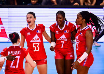 L'équipe de France féminine de volley-ball (Photo by Icon Sport)