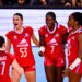 L'équipe de France féminine de volley-ball (Photo by Icon Sport)