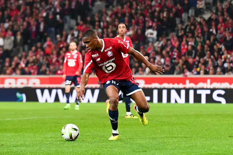 Bafodé Diakité avec Lille (Photo by Philippe Lecoeur/FEP/Icon Sport)