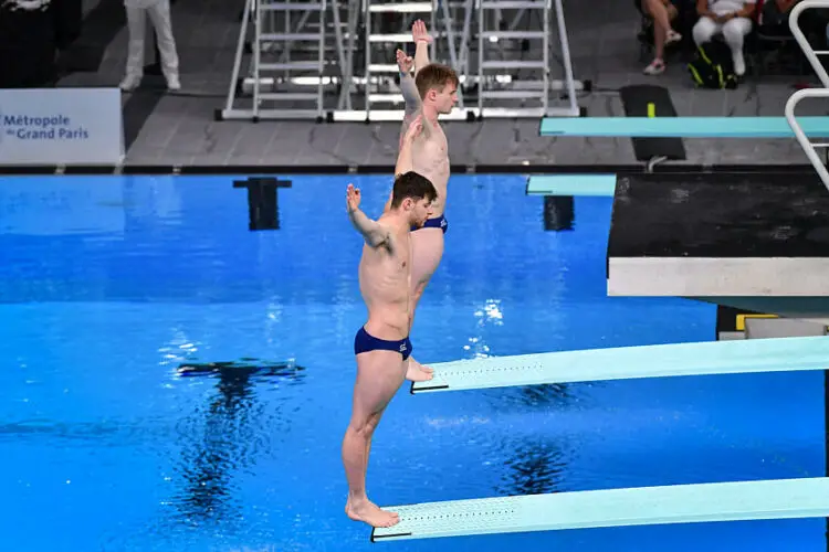 Anthony Harding et Jack Laugher - Icon Sport