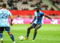 Arouna SANGANTE of Le Havre AC during the Ligue 1 Uber Eats match between Nice and Le Havre at Allianz Riviera on May 10, 2024 in Nice, France.(Photo by Johnny Fidelin/Icon Sport)   - Photo by Icon Sport