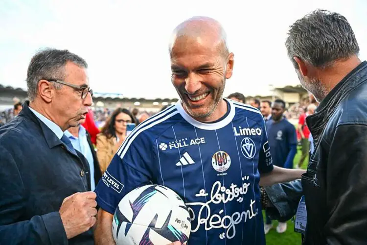 Zinédine Zidane à Jacques Chaban-Delmas - Photo by Icon Sport