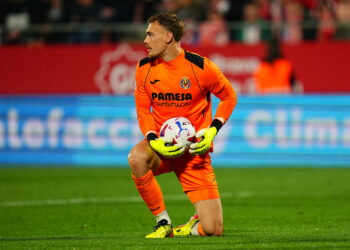 Filip Jorgensen avec Villarreal (Photo by Bagu Blanco / Pressinphoto / Icon Sport)