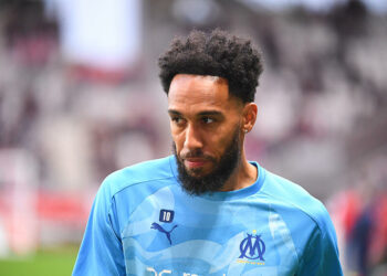 Pierre-Emerick Aubameyang avec l'OM - Photo by Icon Sport