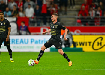 Benjamin BOURIGEAUD of Stade Rennais FC during the Ligue 1 Uber Eats match between Reims and Rennes at Stade Auguste Delaune on May 19, 2024 in Reims, France.(Photo by Baptiste Fernandez/Icon Sport)   - Photo by Icon Sport