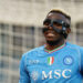 Napoli’s Victor Osimhen looks dejected  during the Serie A soccer match between Napoli and Lecce at the Diego Armando Maradona Stadium in Naples, southern Italy - Sunday, May 26 , 2024. Sport - Soccer .  (Photo by Alessandro Garofalo/Lapresse)   - Photo by Icon Sport