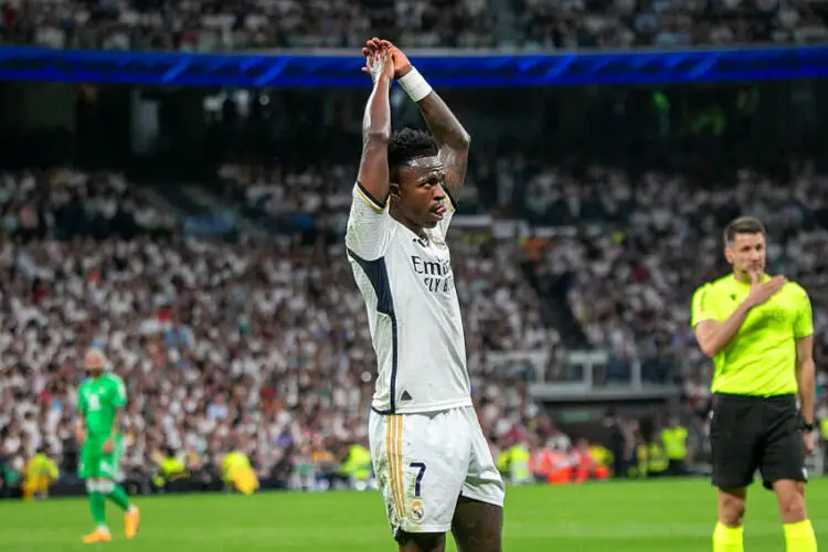 Vinicius Jr avec le Real Madrid  - Photo by Icon Sport