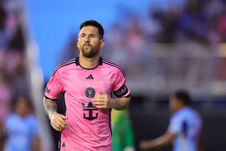 Lionel Messi avec l'Inter Miami en 2024 - Photo by Icon Sport