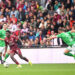 18 Lamine CAMARA (fcm) during the Ligue 1 Uber Eats Playoffs second leg match between Metz and Saint-Etienne at Stade Saint-Symphorien on June 2, 2024 in Metz, France.(Photo by Anthony Bibard/FEP/Icon Sport)   - Photo by Icon Sport