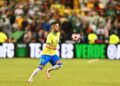 Jun 8, 2024; College Station, TX, USA; Brazil defender Yan Couto (13) controls the ball during the second half against Mexico at Kyle Field. Mandatory Credit: Maria Lysaker-USA TODAY Sports/Sipa USA   - Photo by Icon Sport