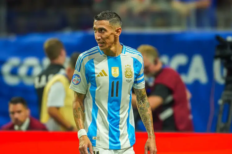 Angel Di María avec l'Argentine - Photo by Icon Sport