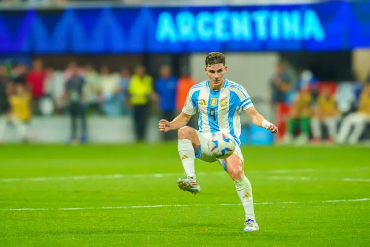 Julian Alvarez avec l'Argentine - Photo by Icon Sport