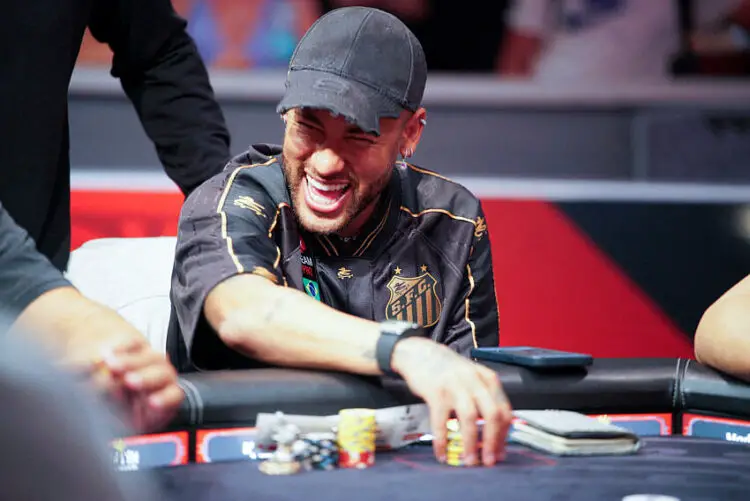 Neymar joue au poker pendant les WSOP 2024 au Horseshoe Las Vegas Casino le 25 juin 2024 à Las Vegas, NV, USA. Photo by Diego Ribas/PxImages/ABACAPRESS.COM   - Photo by Icon Sport