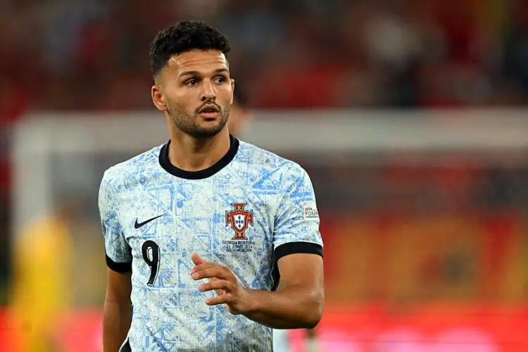 GELSENKIRCHEN - Goncalo Ramos of Portugal during the UEFA EURO 2024 group F match between Georgia and Portugal at the Arena AufSchalke on June 26, 2024 in Gelsenkirchen, Germany. ANP | Hollandse Hoogte | Gerrit van Keulen   - Photo by Icon Sport