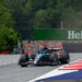 N¬∞63 George Russel GBR Mercedes AMG PETRONAS Formula One Team during the Formula 1 Championship Formula 1 Qatar Airways Austrian Grand Prix 2024 - Practice 1  on June 28, 2024 at the RedBull Ring in Austria, Austria (Photo by Otto Moretti/LiveMedia)   - Photo by Icon Sport