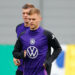 Germany's player Toni Kroos (L) and Joshua Kimmich attend a training session held in Herzogenaurach, on 02 July 2024. Germany will face Spain in the Euro2024 quarter final match on the upcoming 05 July. Efe/ABACAPRESS.COM// Alberto Estevez   - Photo by Icon Sport