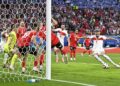 Demiral ouvre le score lors de Turquie / Autriche - Photo by Icon Sport