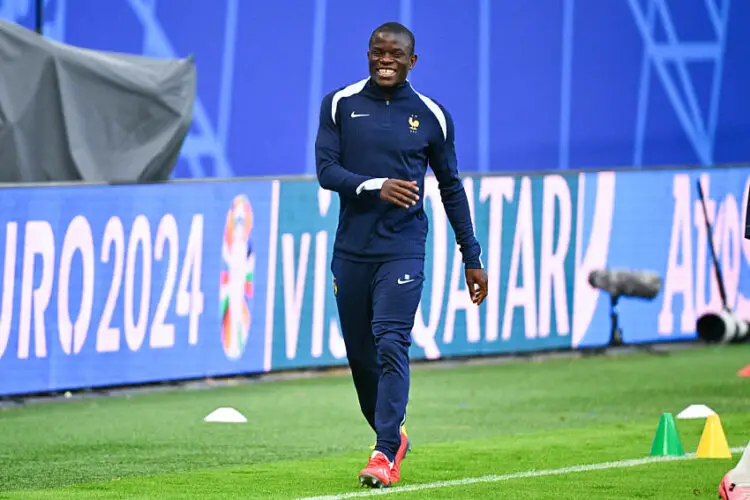 Ngolo Kanté avec les Bleus en Allemagne à l'Euro 2024 - Photo by Icon Sport