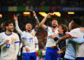 Jonathan Clauss avec les Bleus à l'Euro 2024  - Photo by Icon Sport