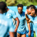 Pierre-Emerick Aubameyang à la reprise avec l'OM  - Photo by Icon Sport