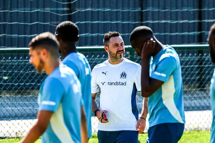 Roberto De Zerbi, coach de l'OM - Photo by Icon Sport