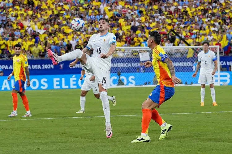 Federico Valverde lors d'Uruguay / Colombie  - Photo by Icon Sport