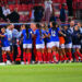 Team of France celebrate during the Women's friendly match between France and Sweden at Stade Gaston Gerard on July 12, 2024 in Dijon, France. (Photo by Sandra Ruhaut/Icon Sport)   - Photo by Icon Sport