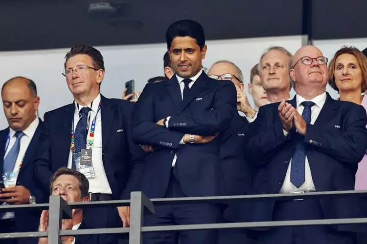 Nasser al-Khelaifi 
(Photo by Icon Sport)