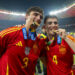 Robin Le Normand avec l'Espagne après la victoire à l'Euro 2024 - Photo by Icon Sport