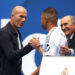 Kylian Mbappe, Zinedine Zidane - Photo by Icon Sport