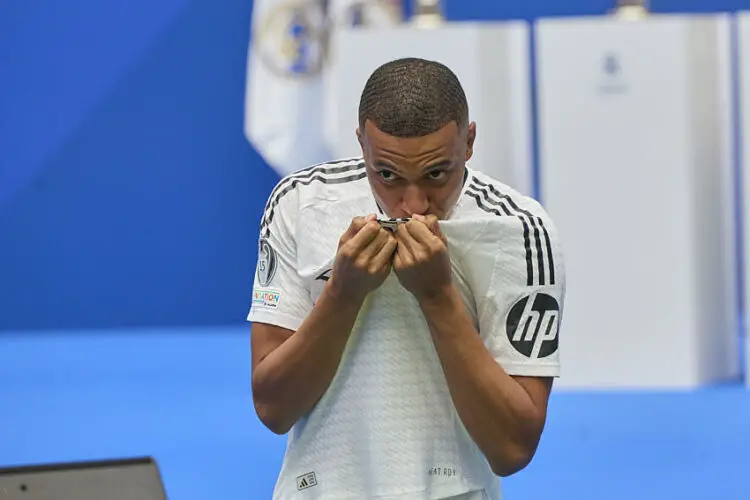 Kylian Mbappe avec le Real Madrid - Photo by Icon Sport