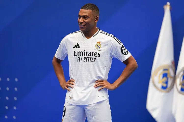 Kylian Mbappé avec le Real Madrid - Photo by Icon Sport