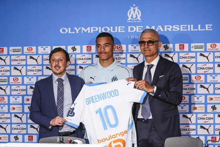 Greenwood présenté à l'OM - Photo by Icon Sport