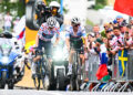19-07-2024 Tour De France; Tappa 19 Embrun - Isola 2000; 2024, Soudal - Quick Step; 2024, Visma - Lease A Bike; Evenepoel, Remco; Vingegaard, Jonas; Isola 2000;    Photo by Icon Sport   - Photo by Icon Sport