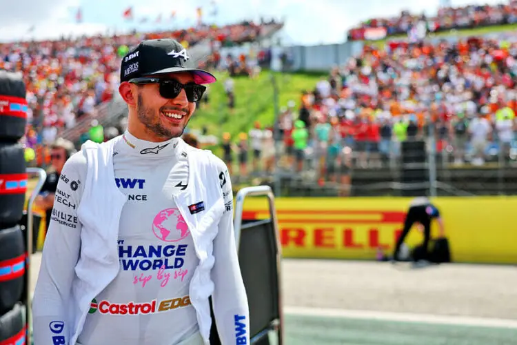 Esteban Ocon
(Photo by Icon Sport)